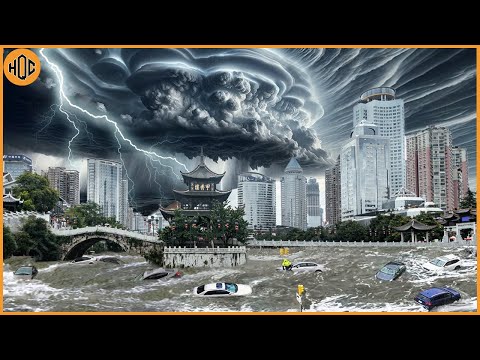 Worst Natural Disasters in CHINA! Mother Nature’s Punishment! STORM / Flash Flood & Hailstorm [Video]