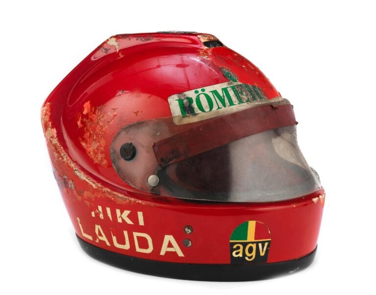 Niki Lauda’s Infamous 1976 German Grand Prix Helmet is For Sale [Video]