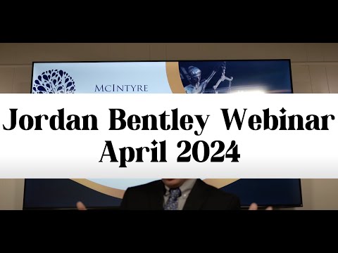 Estate Planning Webinar by Attorney Jordan Bentley [Video]