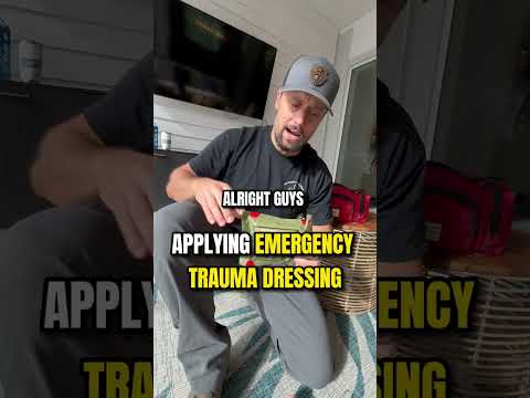Applying an Emergency Trauma Dressing Like a Pro | Essential First Aid Skill [Video]