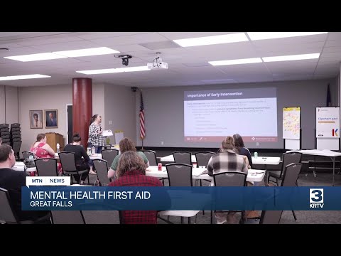 Great Falls library hosts Mental Health First Aid training [Video]