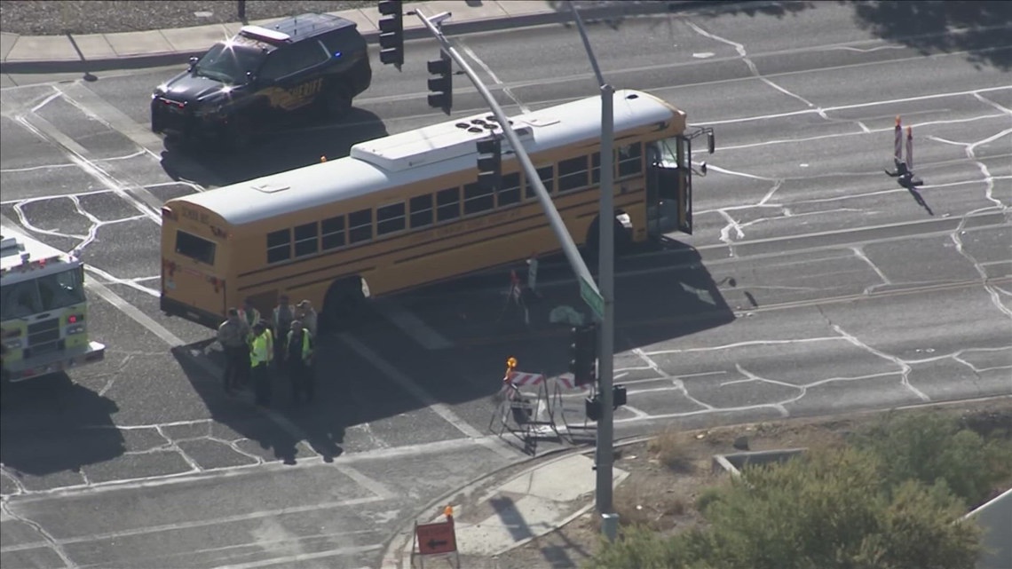 Teen struck by bus, rushed to trauma center [Video]