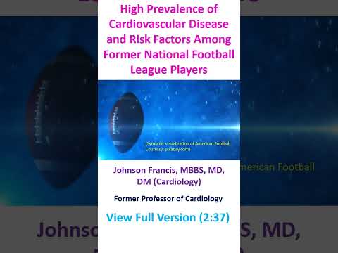 High Prevalence of Heart Disease and Risk Factors Among Former National Football League Players [Video]