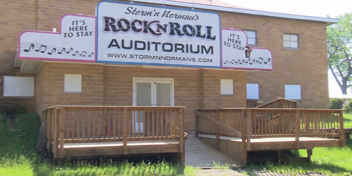Band headlines special performance for dance halls owner [Video]