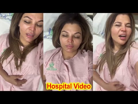 Rakhi Sawant In Critical Condition Video From Hospital Before Surgery