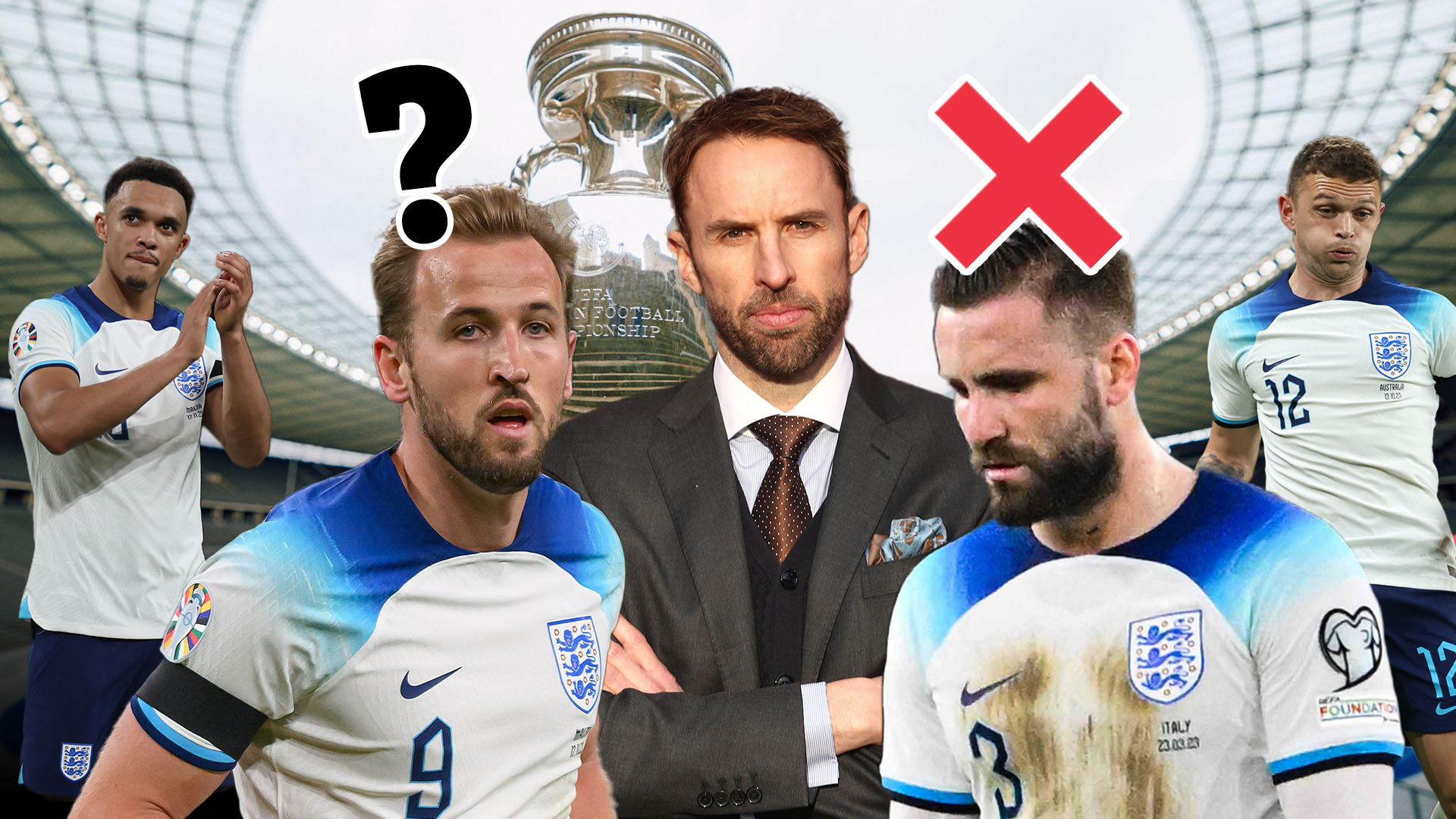 Gareth Southgate draws up emergency selection plan for England’s Euro 2024 starting XI after major injury blow [Video]