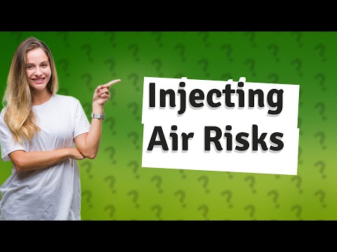 How bad is injecting air? [Video]