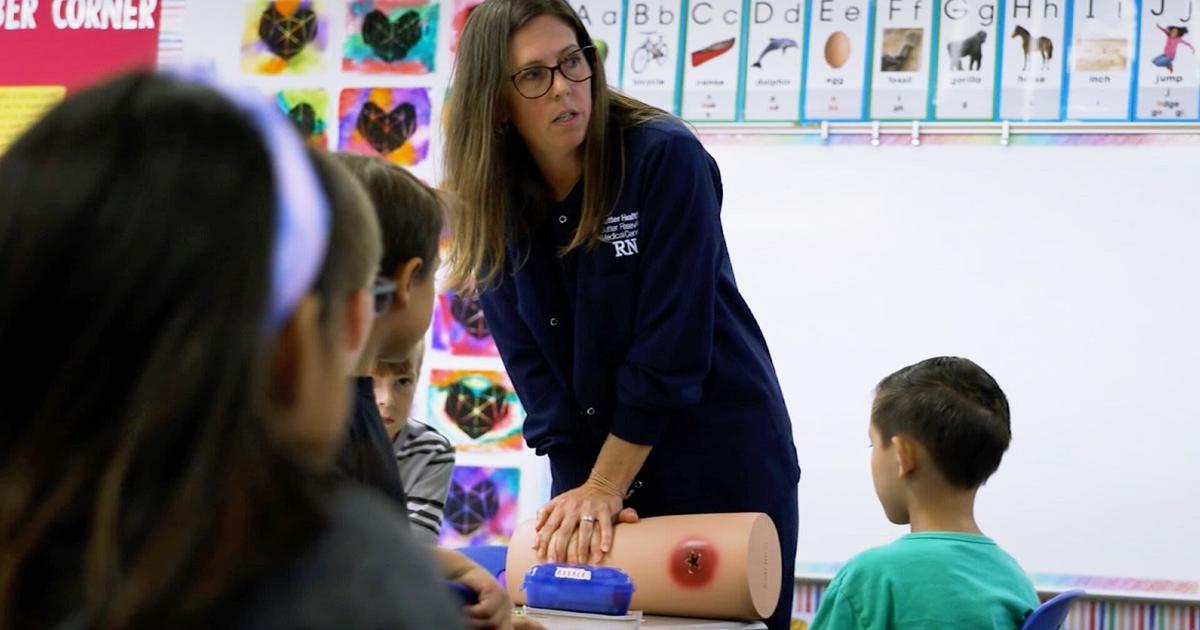 Born from the tragedy of gun violence, this program teaches children how to stop a wound from bleeding out | Health [Video]
