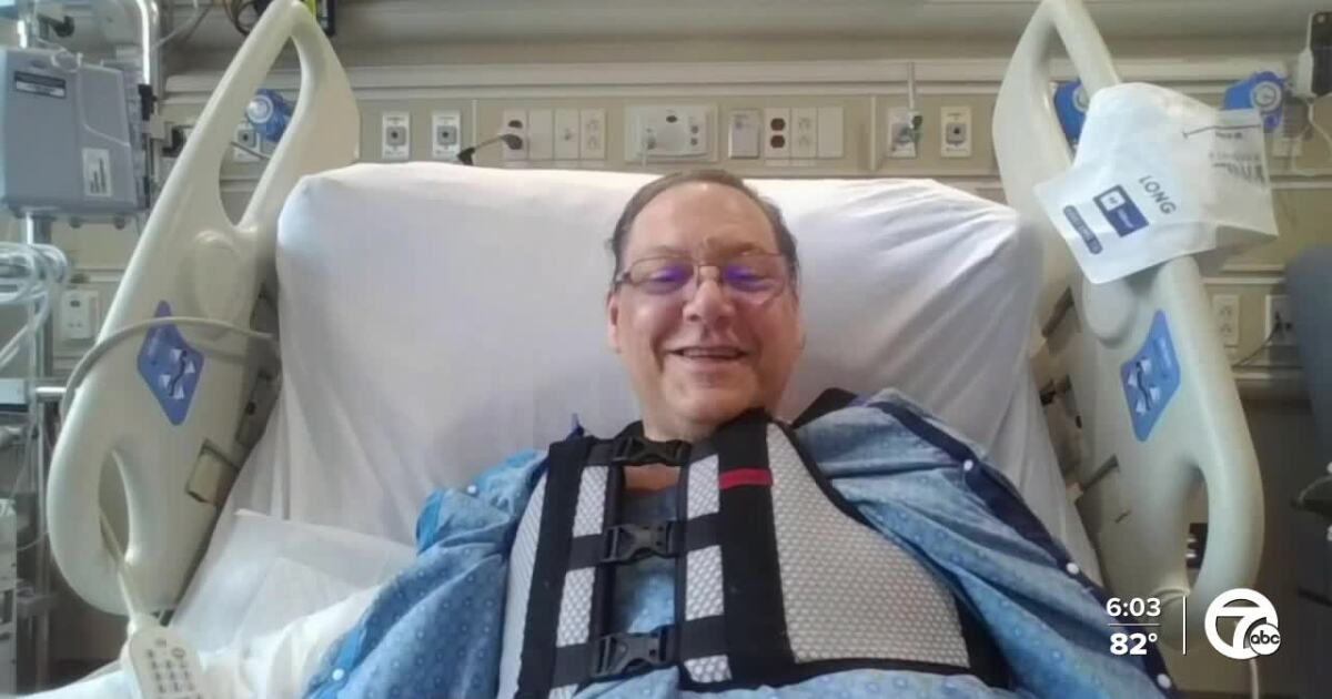 Ferndale man receives first beating heart transplant in Michigan history [Video]