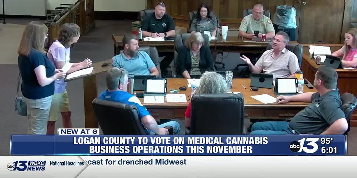 Logan County to vote on medical cannabis business operations this November [Video]