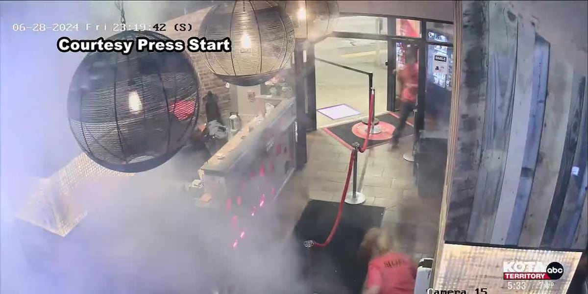 Firework attack on Rapid City arcade bar sparks panic [Video]
