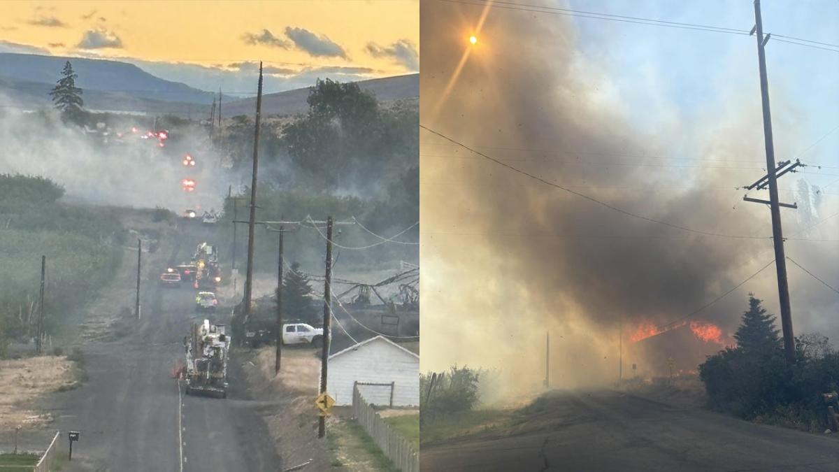 Hillman fire destroys two homes, business in Yakima Valley [Video]