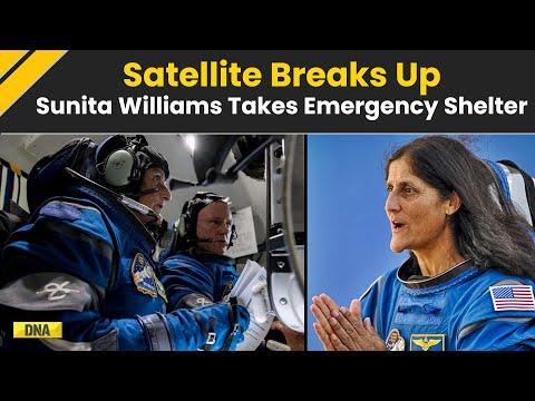 Satellite Breaks Up! Sunita Williams Ordered To Shelter in Starliner | International Space Station [Video]