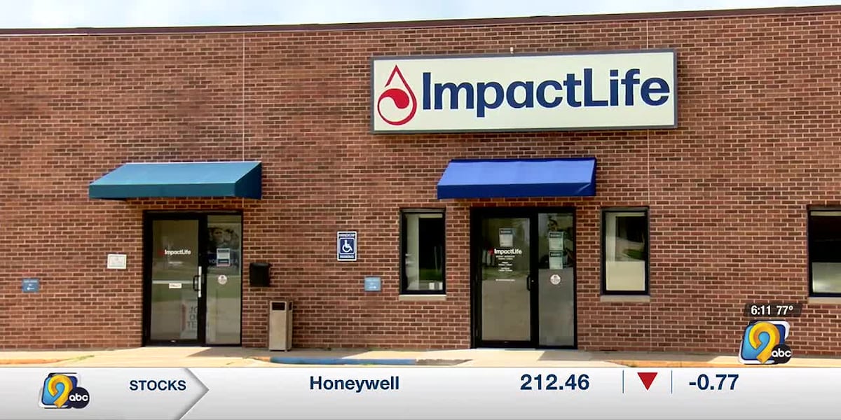 Impact Life says summertime brings the need for blood donors [Video]