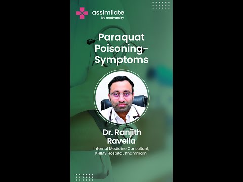 Paraquat Poisoning Symptoms | Medical Case Discussion [Video]