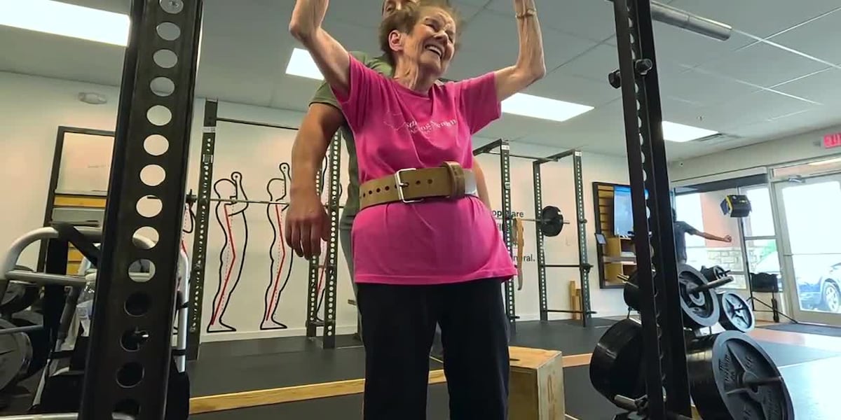 97-year-old woman is inspiring others on her weightlifting journey [Video]