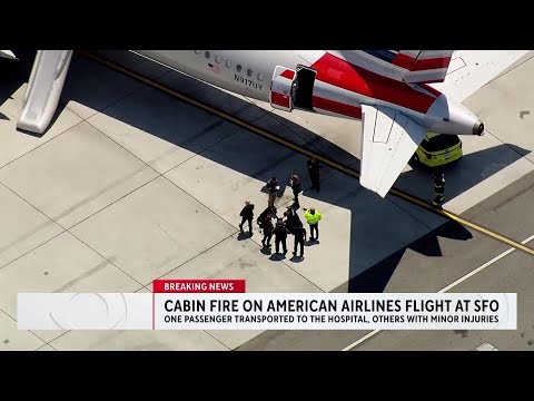 Fire aboard SFO plane forces emergency evacuation [Video]