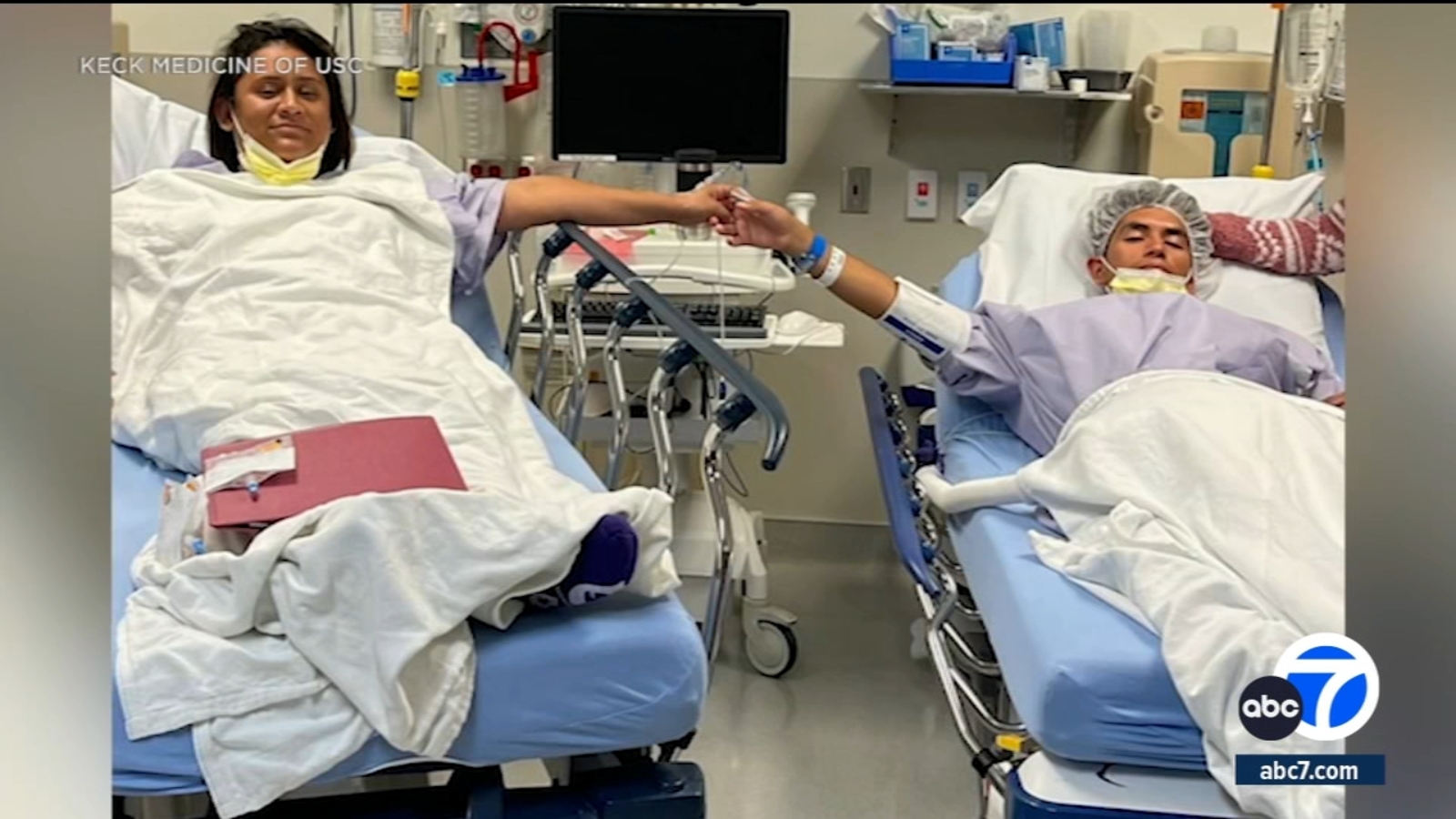 Two pairs of San Gabriel Valley siblings make medical history with rare organ-donation swap [Video]
