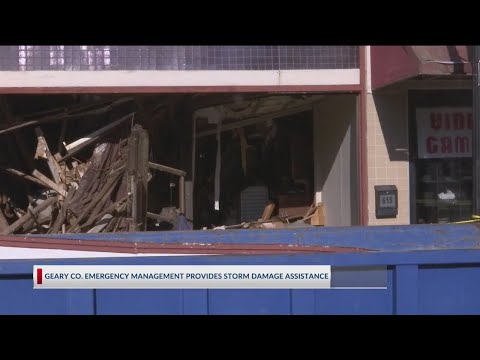 Geary Co. Emergency Management provides storm damage assistance [Video]