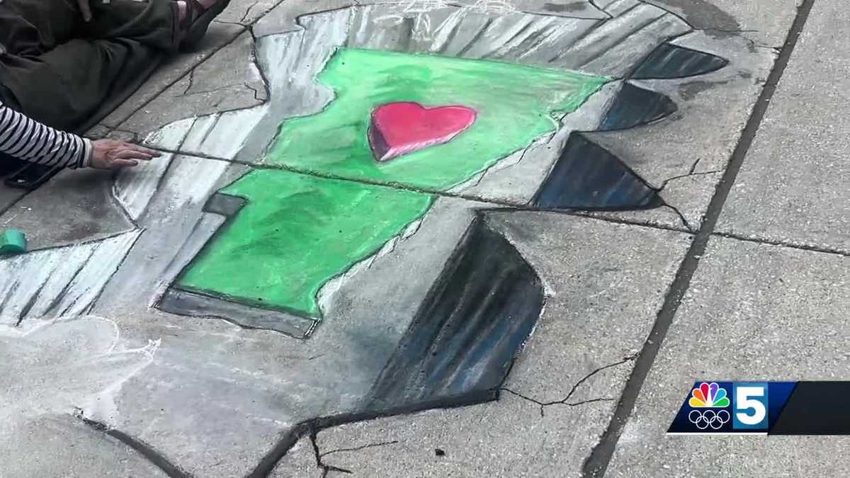 Montpelier Floods the Streets with Art for July flood anniversary [Video]