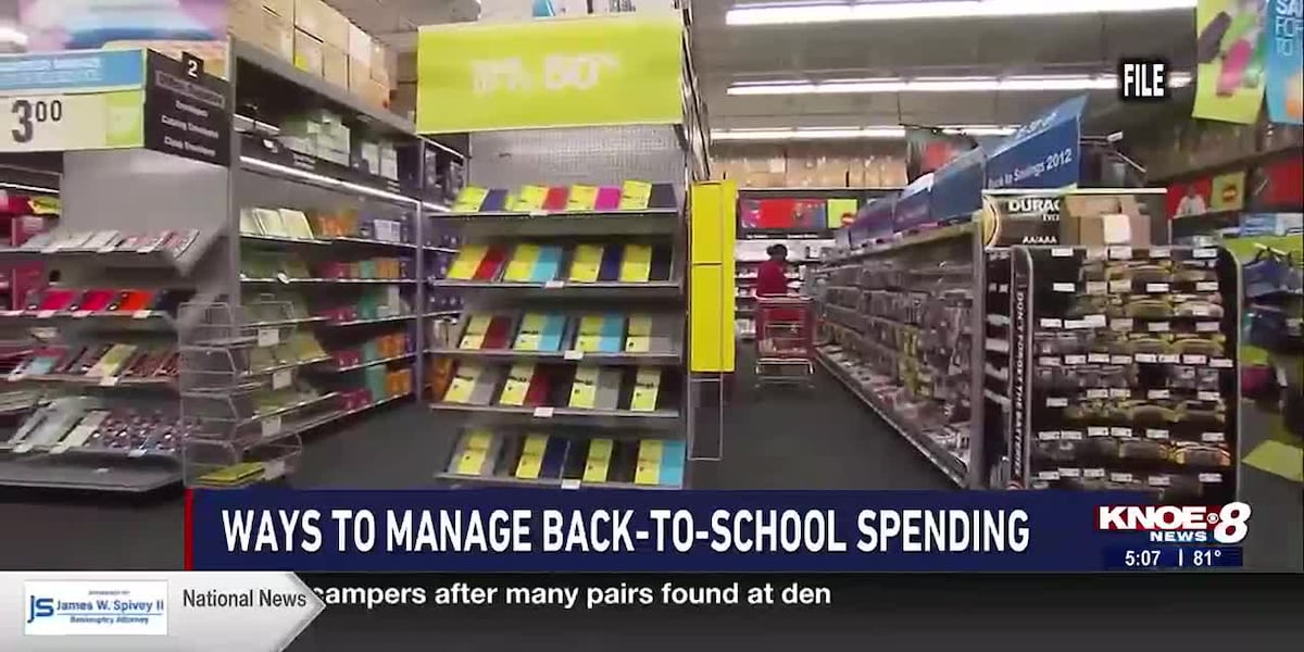 Managing back-to-school expenses for 2024-2025 school year [Video]