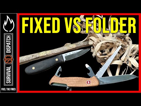 Fixed Blade vs. Folder: The Ultimate EDC Knife Showdown [Video]