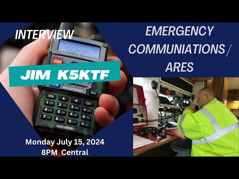 Interview – Jim – Emergency Communications / ARES [Video]