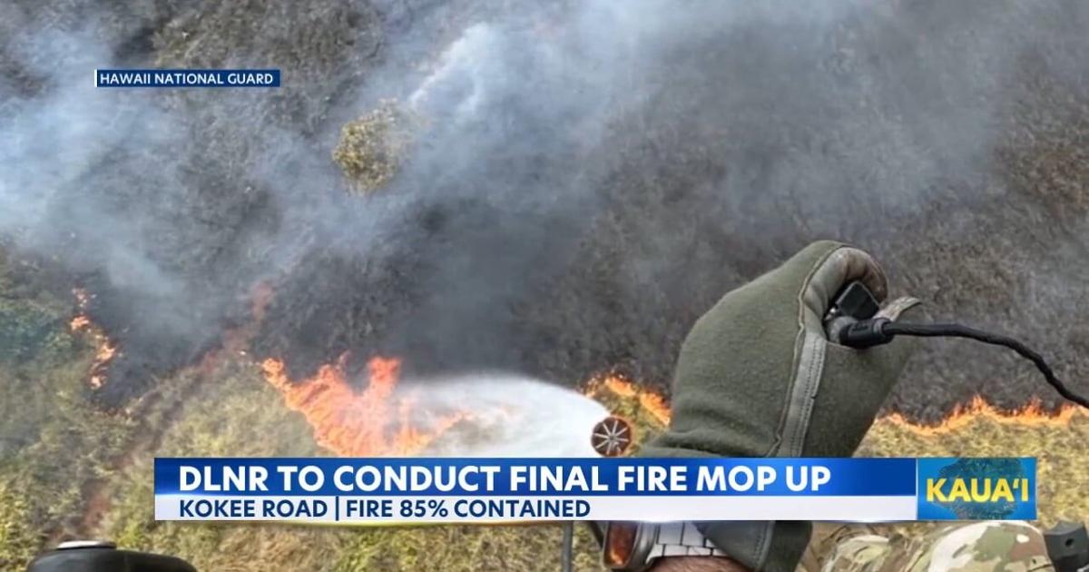 Emergency operations winding down on Kauai as crews mop up remnants of Kokee Road fire | News [Video]