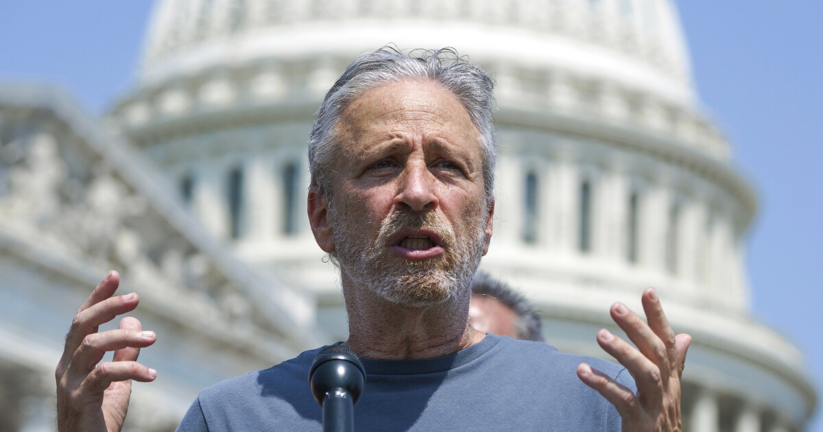 Jon Stewart pushes VA to help veterans after post-9/11 uranium exposure [Video]