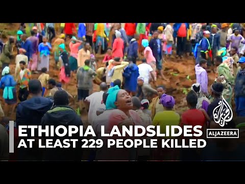 At least 229 people killed in Ethiopia landslides [Video]