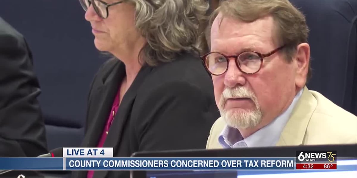Douglas County commissioners react to Gov. Pillens tax proposal [Video]