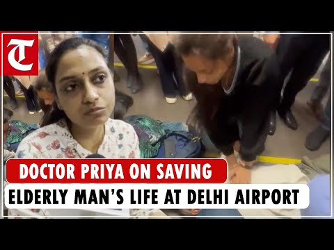 ‘Immediately started CPR…’: Doctor Priya on saving elderly man’s life at Delhi airport [Video]
