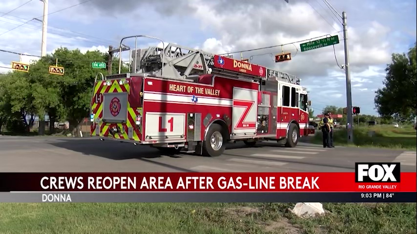 Gas Line Break Near Elementary School Forces Donna Evacuations [Video]