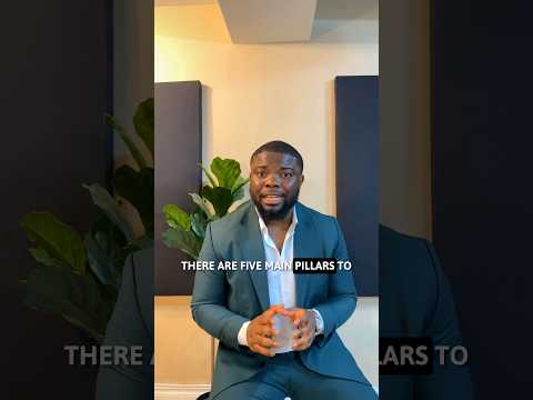The 5 Main Pillars to Financial Security. [Video]