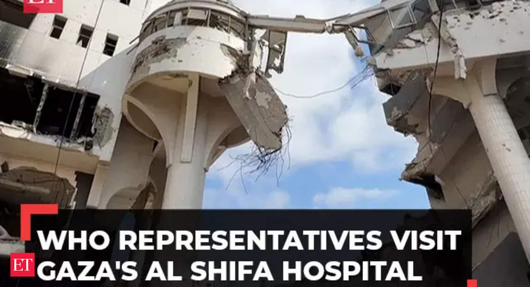 Gaza War Day 292: WHO representatives visit Al Shifa hospital, take stock of restoration work – The Economic Times Video