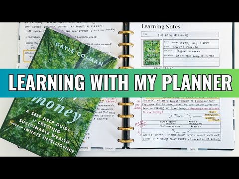 Using My Planner To Learn New Things [Video]