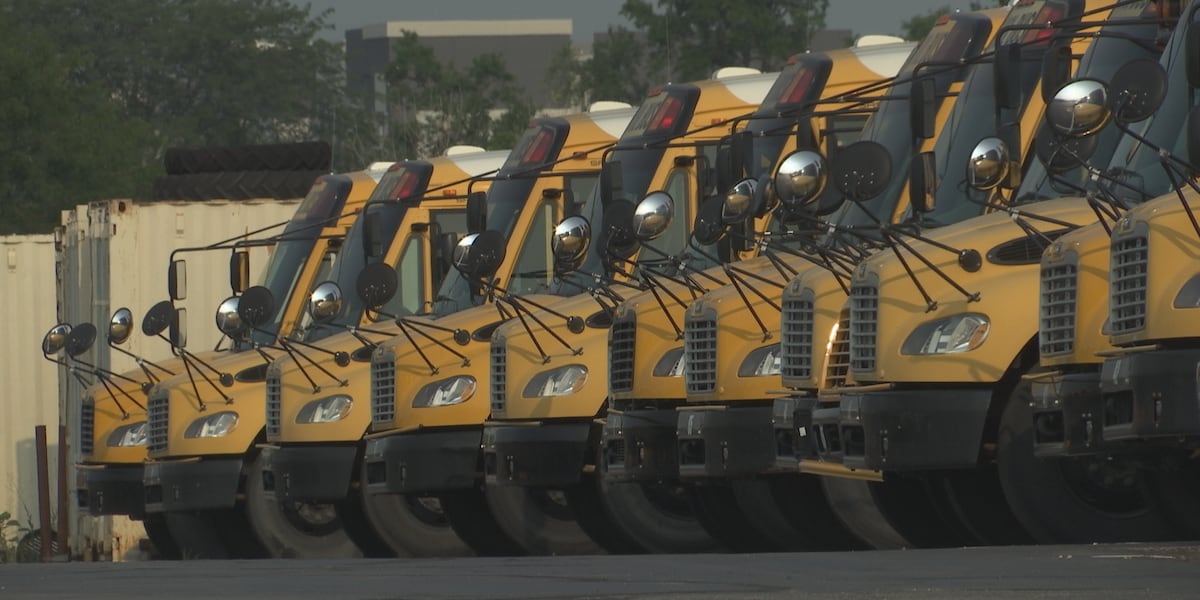 Ready to roll: 1100 Kansas school buses inspected ahead of fall classes [Video]