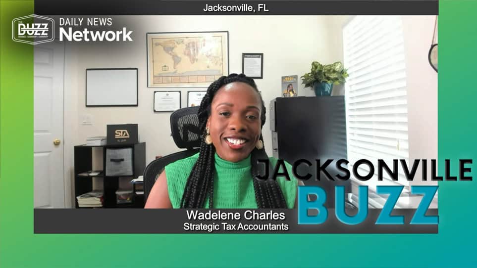 The Jacksonville Buzz with Wadelene Charles of Strategic Tax Accountants [Video]