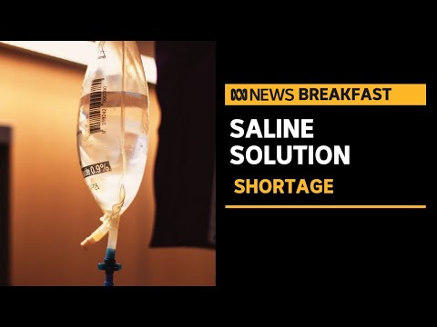 Australian healthcare providers and vets are being affected by a saline shortage | ABC NEWS [Video]